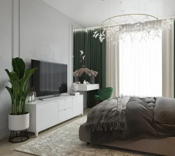 Интерьер спальни в современном стиле смотреть на Basicdecor