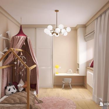 Интерьер детской с для девочки  смотреть на Basicdecor