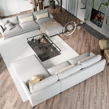 Интерьер гостиной  смотреть на Basicdecor
