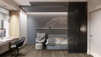 Интерьер детской  смотреть на Basicdecor