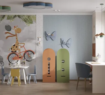 Интерьер детской  смотреть на Basicdecor