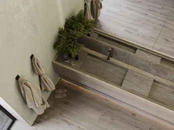 Интерьер ванной  смотреть на Basicdecor