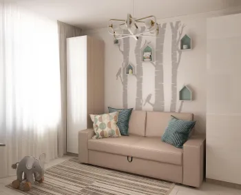 Интерьер гостиной в скандинавском стиле смотреть на Basicdecor