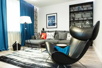 Интерьер гостиной в современном стиле смотреть на Basicdecor