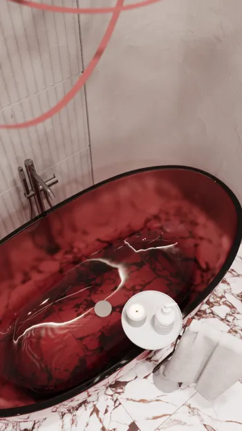 Интерьер ванной  смотреть на Basicdecor