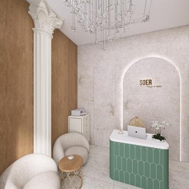 Интерьер кафе и ресторана с ресепшном  смотреть на Basicdecor