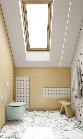Интерьер ванной  смотреть на Basicdecor