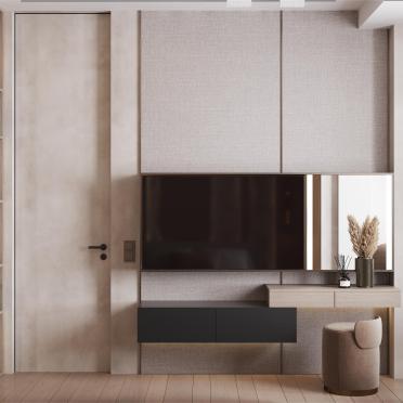 Интерьер с жалюзи и дверными жалюзи  смотреть на Basicdecor