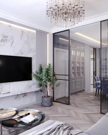Интерьер гостиной  смотреть на Basicdecor
