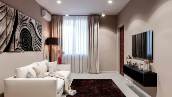 Интерьер c подсветкой  смотреть на Basicdecor