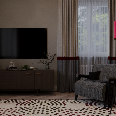 Интерьер гостиной  смотреть на Basicdecor