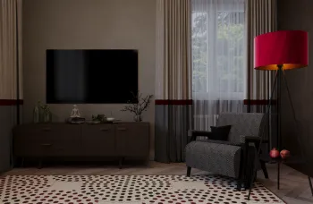 Интерьер гостиной  смотреть на Basicdecor