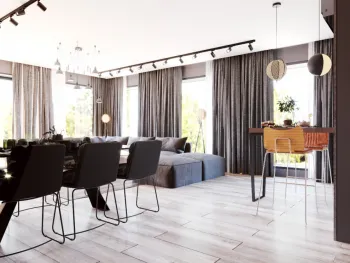 Интерьер столовой  смотреть на Basicdecor