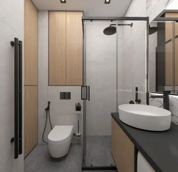 Интерьер ванной  смотреть на Basicdecor