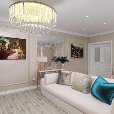 Интерьер гостиной  смотреть на Basicdecor