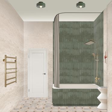 Интерьер ванной  смотреть на Basicdecor