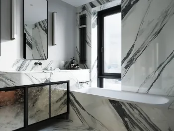 Интерьер ванной в неоклассике смотреть на Basicdecor