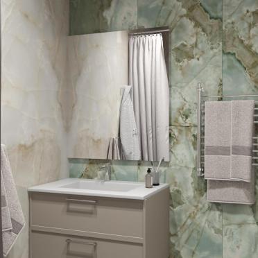 Интерьер ванной  смотреть на Basicdecor