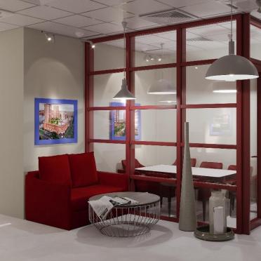 Интерьер с проходной и ресепшном  смотреть на Basicdecor