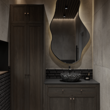 Интерьер ванной  смотреть на Basicdecor