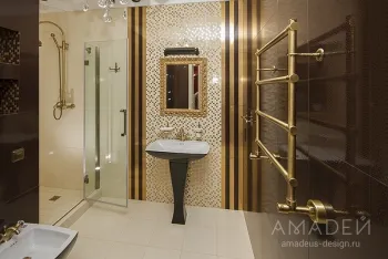 Интерьер ванной  смотреть на Basicdecor