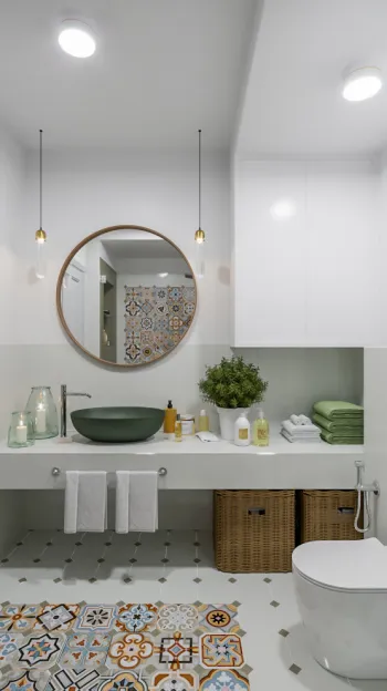 Интерьер ванной  смотреть на Basicdecor