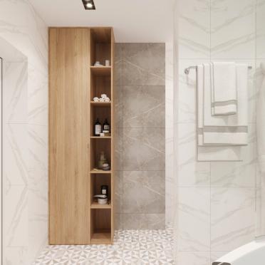 Интерьер ванной в современном стиле смотреть на Basicdecor