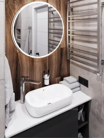 Интерьер ванной  смотреть на Basicdecor