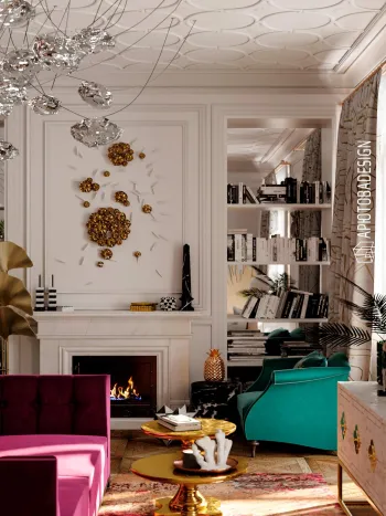 Интерьер спальни  смотреть на Basicdecor