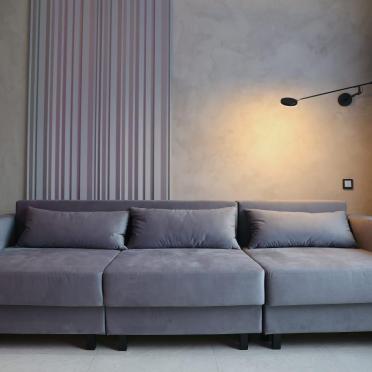 Интерьер с каретной стяжкой  смотреть на Basicdecor