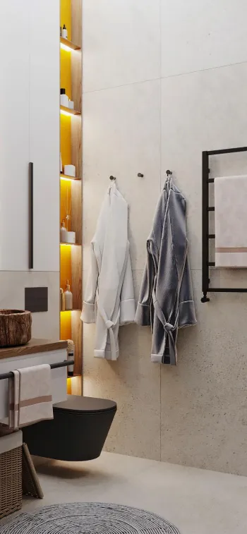 Интерьер ванной  смотреть на Basicdecor