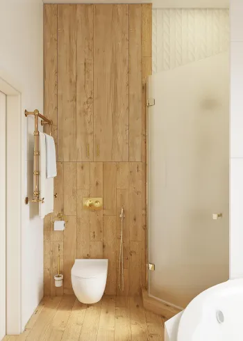 Интерьер ванной  смотреть на Basicdecor