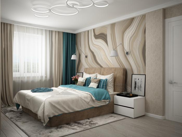 Дизайн спальни в стиле неоклассика (51 фото)