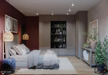 Интерьер спальни в современном стиле смотреть на Basicdecor