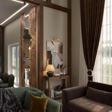 Интерьер гостиной  смотреть на Basicdecor