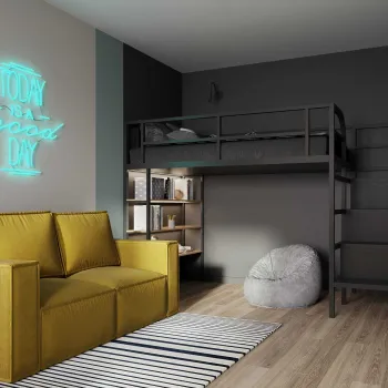 Интерьер детской  смотреть на Basicdecor