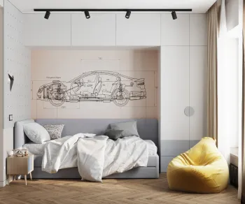 Интерьер детской  смотреть на Basicdecor