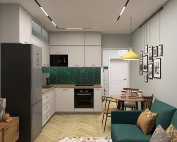 Интерьер кухни  смотреть на Basicdecor