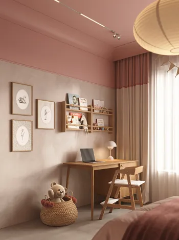 Интерьер детской  смотреть на Basicdecor