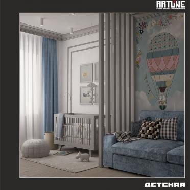 Интерьер детской с для мальчика  смотреть на Basicdecor