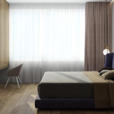 Интерьер спальни  смотреть на Basicdecor