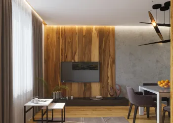 Интерьер гостиной в современном стиле смотреть на Basicdecor