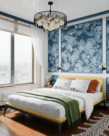 Интерьер спальни  смотреть на Basicdecor
