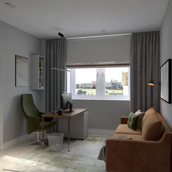 Интерьер кабинета  смотреть на Basicdecor