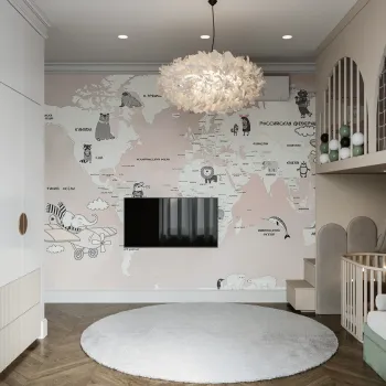 Интерьер детской  смотреть на Basicdecor
