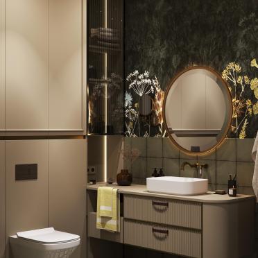 Интерьер ванной  смотреть на Basicdecor