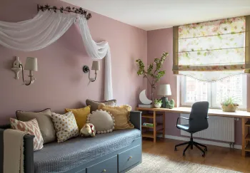 Интерьер с жалюзи  смотреть на Basicdecor