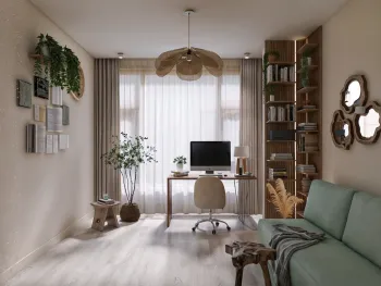 Интерьер кабинета  смотреть на Basicdecor