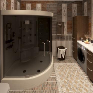 Интерьер ванной в стиле кантри смотреть на Basicdecor