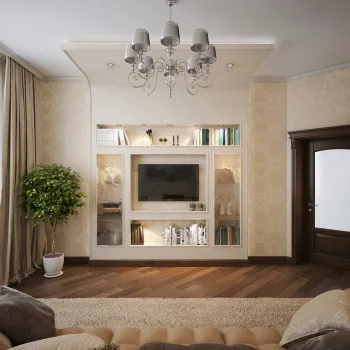 Интерьер гостиной в неоклассике смотреть на Basicdecor